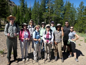 photo of hikers