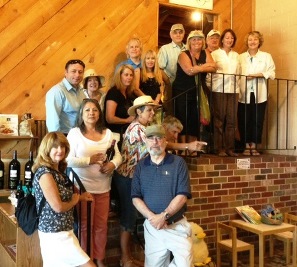 wine tour 2013 group photo wine tour group